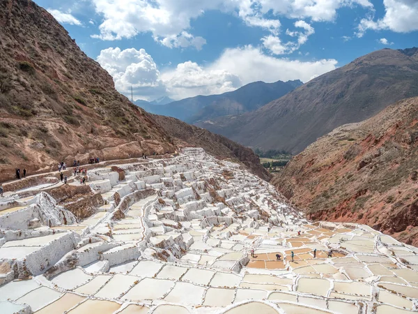 Las Minas Sal Maras Perus Sitio Inca Más Increíble — Foto de Stock