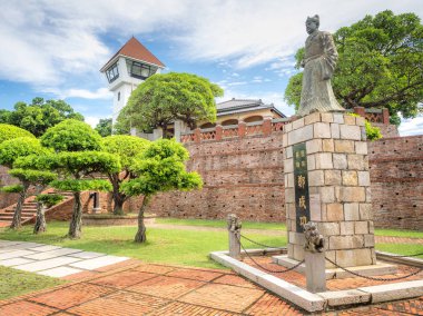 Anping Fort Tainan City, Tayvan. (Metnin İngilizce çevirisi 