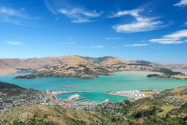 Christchurch Teleferik Istasyonuna Bağlantı Noktası Hills Yeni Zelanda South Island — Stok fotoğraf