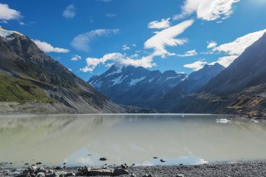 Mt. Cook, Yeni Zelanda en yüksek Dağı.
