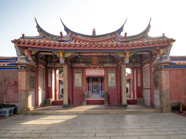 Changhua Taiwán Marzo 2018 Templo Wenwu Templo Histórico Lukang — Foto de Stock