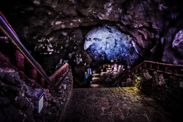 Jeju Corea Del Sur Abril 2018 Entrada Cueva Manjanggul Patrimonio —  Fotos de Stock