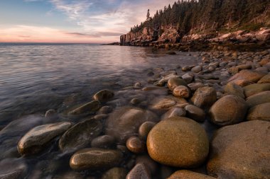 Acadia Milli Parkı, Maine kıyıları boyunca gündoğumu 