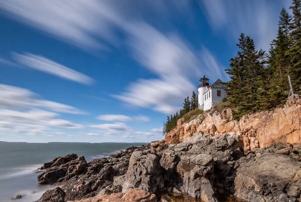 Bass Harbor Lighthouse in Acadia National Park Maine