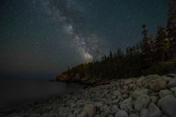 Vía Láctea Maine — Foto de Stock