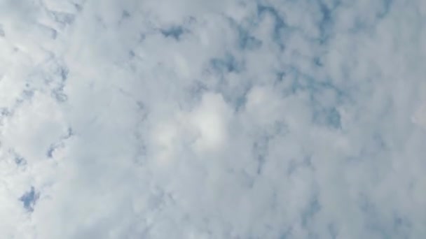時間経過の青い空雲 — ストック動画