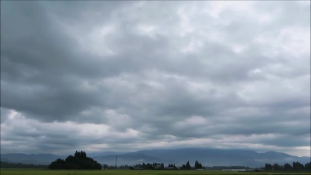 Tiempo Lapso Cielo Azul Nubes Paisaje — Vídeos de Stock