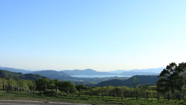 Lago Tazawako Akita Giappone — Video Stock