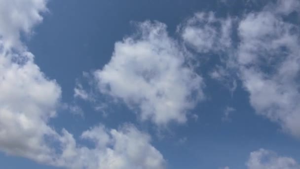 Cielo Azul Nubes Time Lapse Video — Vídeos de Stock