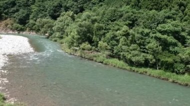 Havadan görünümü Japonya güzel manzara