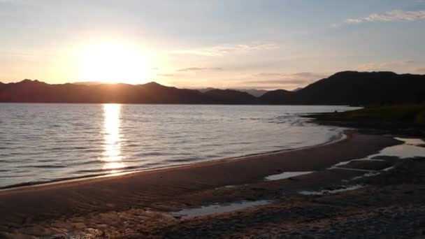 Vue Aérienne Coucher Soleil Spectaculaire — Video