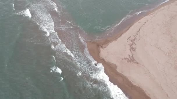 vue aérienne plage de sable japonais 