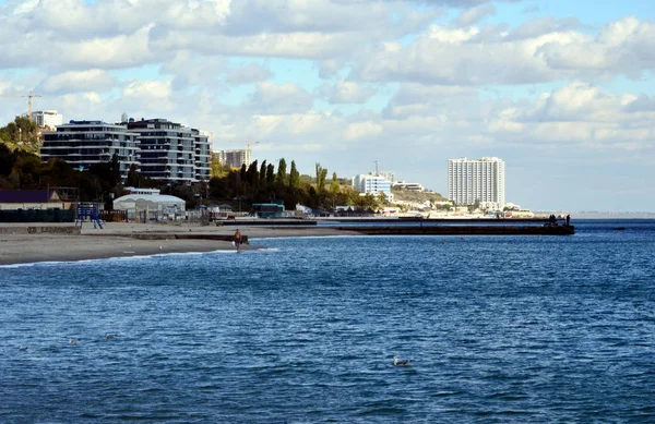 Odessa Ukraine 2018 Vue Tableau Big Fountain Près Mer — Photo