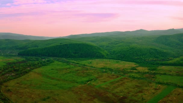 高原地区的自然景观 — 图库视频影像