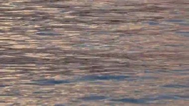 Günbatımında sakin bir akşam su