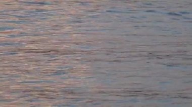 Günbatımında sakin bir akşam su