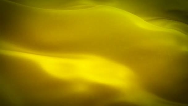 Drapeau en or. Drapeau doré 3d coloré agitant. Signe d'animation de boucle sans couture Gold. drapeau doré résolution HD Arrière-plan. Drapeau d'or Gros plan 1080p Full HD vidéo pour la présentation 