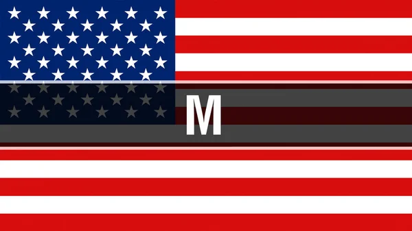 Mejor Fondo Bandera Representación Bandera Los Estados Unidos América Ondeando — Foto de Stock