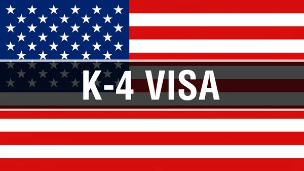 Visa Ηπα Σημαία Φόντο Rendering Ηνωμένες Πολιτείες Της Αμερικής Σημαία — Φωτογραφία Αρχείου
