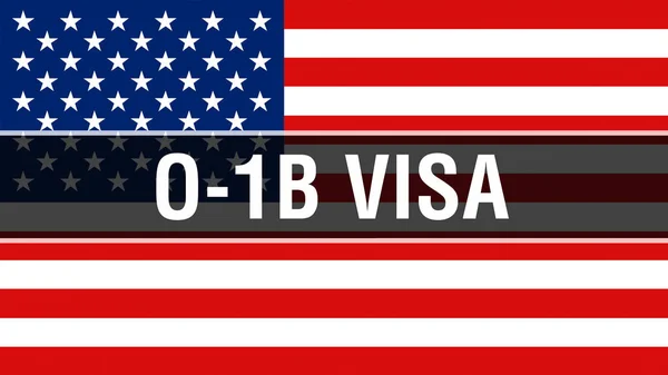 Visa Ηπα Σημαία Φόντο Rendering Ηνωμένες Πολιτείες Της Αμερικής Σημαία — Φωτογραφία Αρχείου