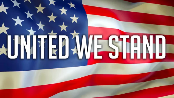 United Stand Usa Flag Background Rendering United States America Flag — Stock Photo, Image