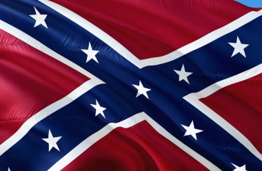 Amerika Konfedere Devletleri bayrak. Amerika Konfedere Devletleri tarihi ulusal bayrak. Müttefik savaş, asi, Southern Cross, Dixie bayrak bilinir. Vatansever sembolü, banner. Cs bayrağı