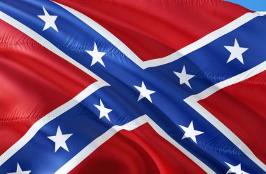 Amerika Konfedere Devletleri bayrak. Amerika Konfedere Devletleri tarihi ulusal bayrak. Müttefik savaş, asi, Southern Cross, Dixie bayrak bilinir. Vatansever sembolü, banner. Cs bayrağı