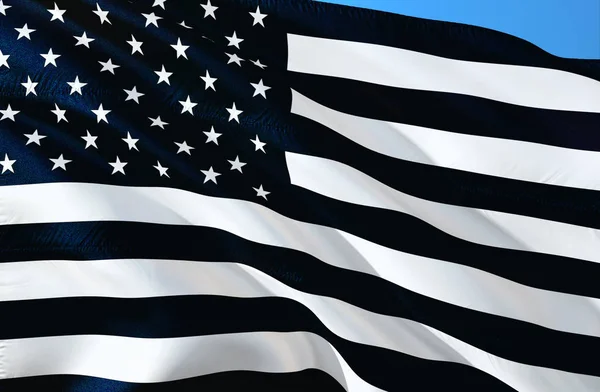 Memorial USA flag. A black and white USA flag design. Black and white United States flag. BLACK and WHITE AMERICAN FLAG, military, nascar, army, Anti Trump Protest Black Lives Matte