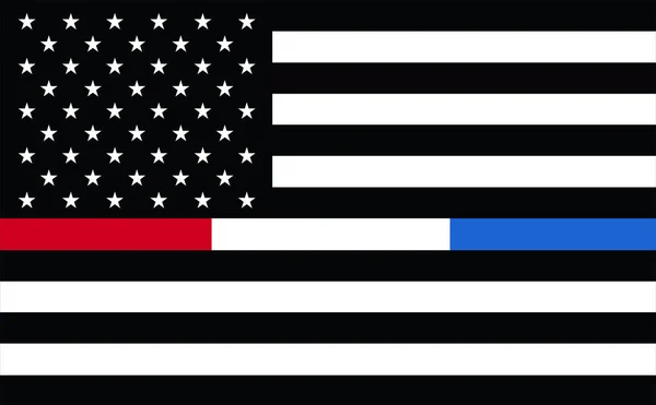 Representing combined support for police, firefighters, 911, Corrections or Federal Agents United States. USA American 911 Flag. emergency medical responder. American USA EMERGENCY SERVICE fla