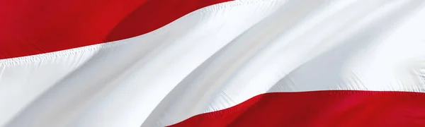 Austrian flag. Flag of Austria. 3D Waving flag design,3D rendering. The national symbol of Austria background wallpaper. 3D ribbon, wallpaper, pattern background. Waving sign background wallpape
