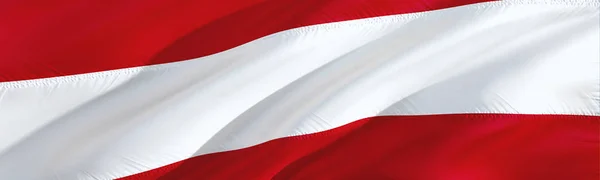 Austria flag. 3D rendering Waving flag design. The national symbol of Austrian. 3D Waving sign design. Waving sign background wallpaper. Austria 3D pattern background download HD wallpaper graphic