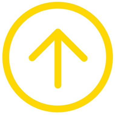 altın Ok yön sembolü kadar işaret. altın Yönlü Ok 