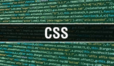 Program Kodunun Rastgele Bölümleri ile Css kavramı. Programlama ile Css