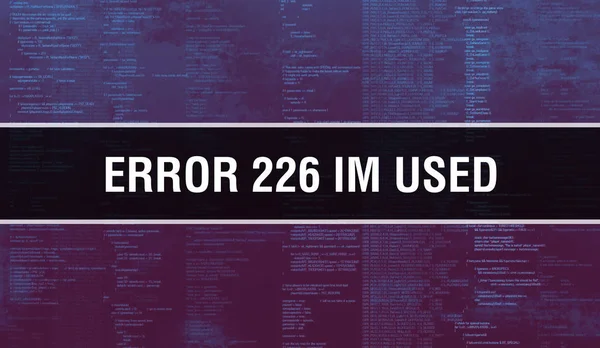 Error 226 IM Used with Digital java code text. Error 226 IM Us