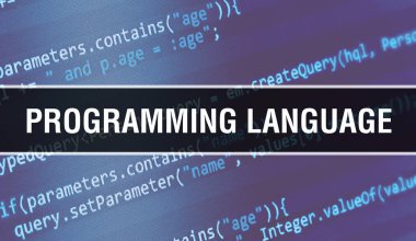 İkili kod lu Programlama Dili dijital teknoloji backgro