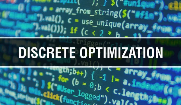 Discrete optimization concept illustration using code for develo