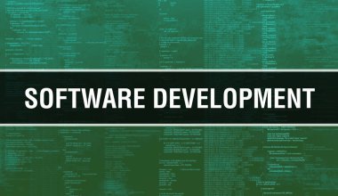 Dijital java kod metni ile yazılım geliştirme. yazılım devel