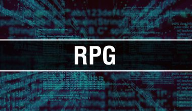 Dijital java kod metni ile Rpg. Rpg ve Bilgisayar yazılım morin