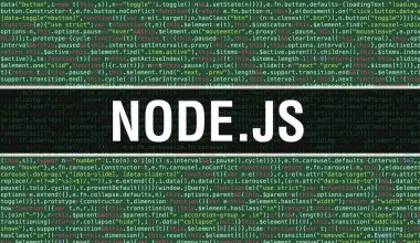 Programlama kodu soyut teknoloji bac üzerine yazılmış Düğüm.Js metin