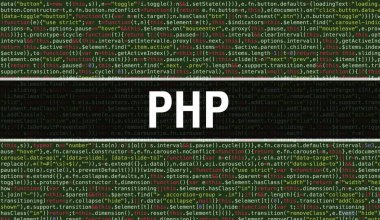 Php metin Programlama kodu soyut teknoloji backgro yazılı