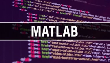 Matlab kavram illüstrasyon programları geliştirmek için kod kullanarak bir