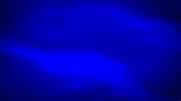 蓝色清澈飘扬的旗帜 3D海旗飘扬 彩色蓝色无缝循环动画 海委会决议背景 清晰陶瓷标志Closeup 1080P全Hd视频布局 表示忠诚度 — 图库视频影像