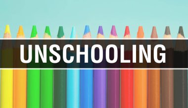 Eğitim ve okul kavramına geri dönüş konsepti. C