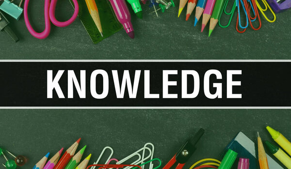 knowledge text written on Education background of Back to School