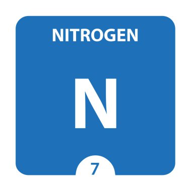 Periyodik cetvelde nitrojen 7 elementi. Molekül ve İletişim