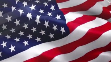 Amerika Birleşik Devletleri bayraklı video gradyanı sallıyor. ABD Bayrak Hareketi Döngüsü. ABD Bağımsızlık Günü bayrağı, 4 Temmuz Amerikan Bayrağı 1080 poundluk full HD görüntüler sallıyor. ABD Video Haberleri