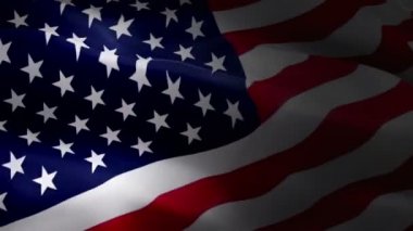 Amerika Birleşik Devletleri 'nin bayrağını sallayarak. Amerika Birleşik Devletleri bayraklı video gradyanı sallıyor. Amerika Birleşik Devletleri bayraklarını sallıyor. ABD Bayrağı Bağımsızlık Günü, 4 Temmuz Amerikan Bayrağı