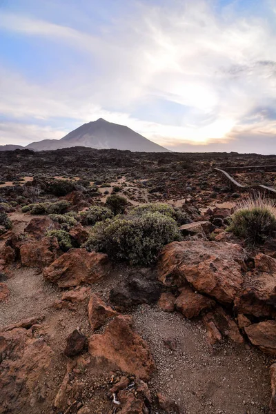 Sopka Teide Národní Park Tenerife Kanárské Ostrovy — Stock fotografie