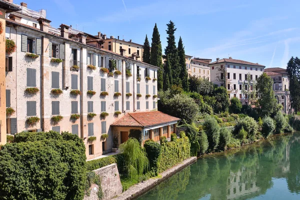 Fotografie Středověkého Města Bassano Del Grappa — Stock fotografie