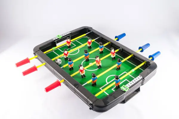 经典彩色塑料足球足球游戏 — 图库照片